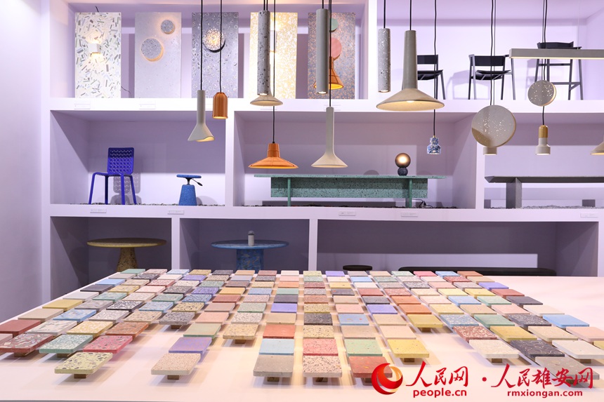 本土創(chuàng)造展區(qū)。人民網(wǎng) 李兆民攝