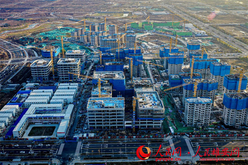 圖為項目建設(shè)現(xiàn)場。