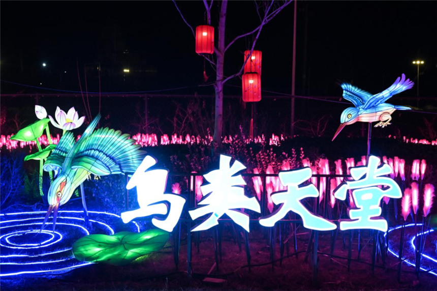 安新縣元宵燈會現(xiàn)場。張學農(nóng) 攝
