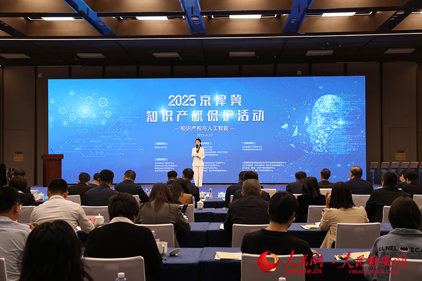 2025京津冀知識(shí)產(chǎn)權(quán)保護(hù)活動(dòng)現(xiàn)場(chǎng)。人民網(wǎng)記者 王紅攝